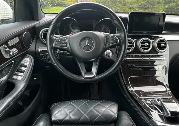 Mercedes-Benz GLC cena 116500 przebieg: 105757, rok produkcji 2016 z Słupsk małe 92